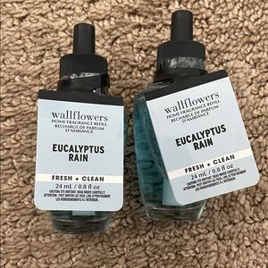 Bath & Body Works Wallflowers Eucalyptus Rain Refill - Teal and Black